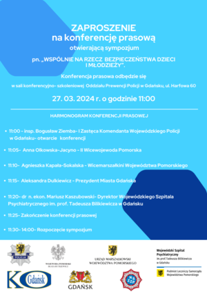 plakat i zaproszenie na konferencję i sympozjum